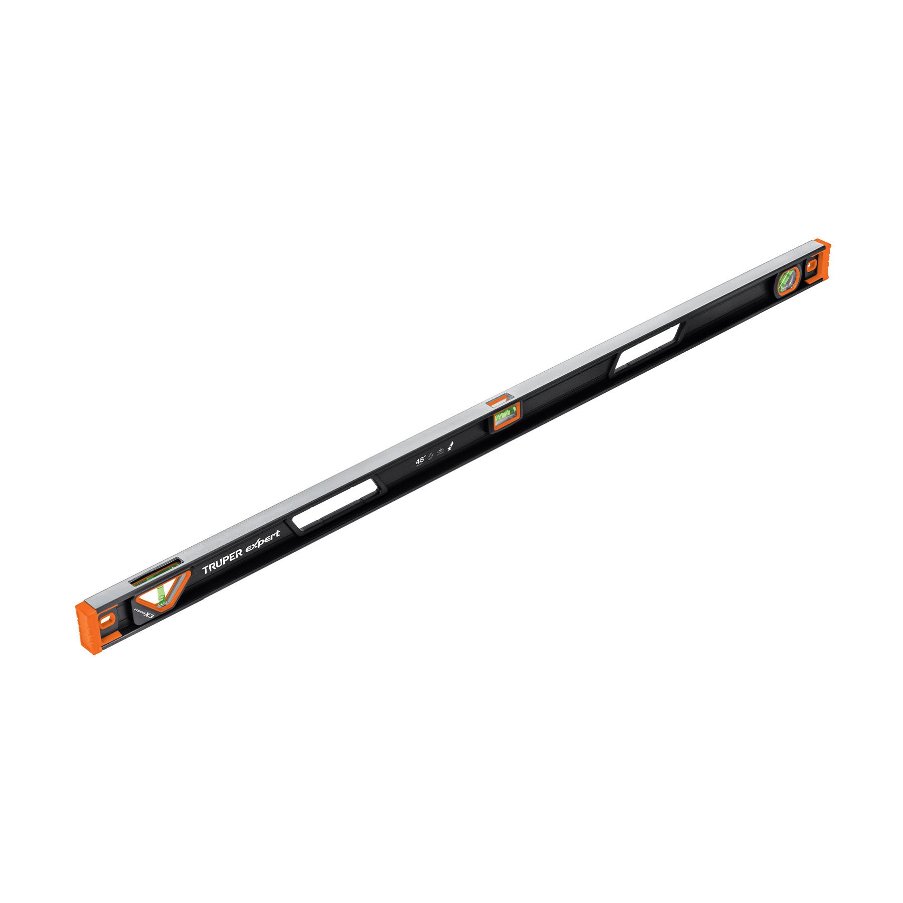 NIVEL DE 48' MAGNÉTICO CON PROTECCIÓN DE TPR, TRUPER EXPERT