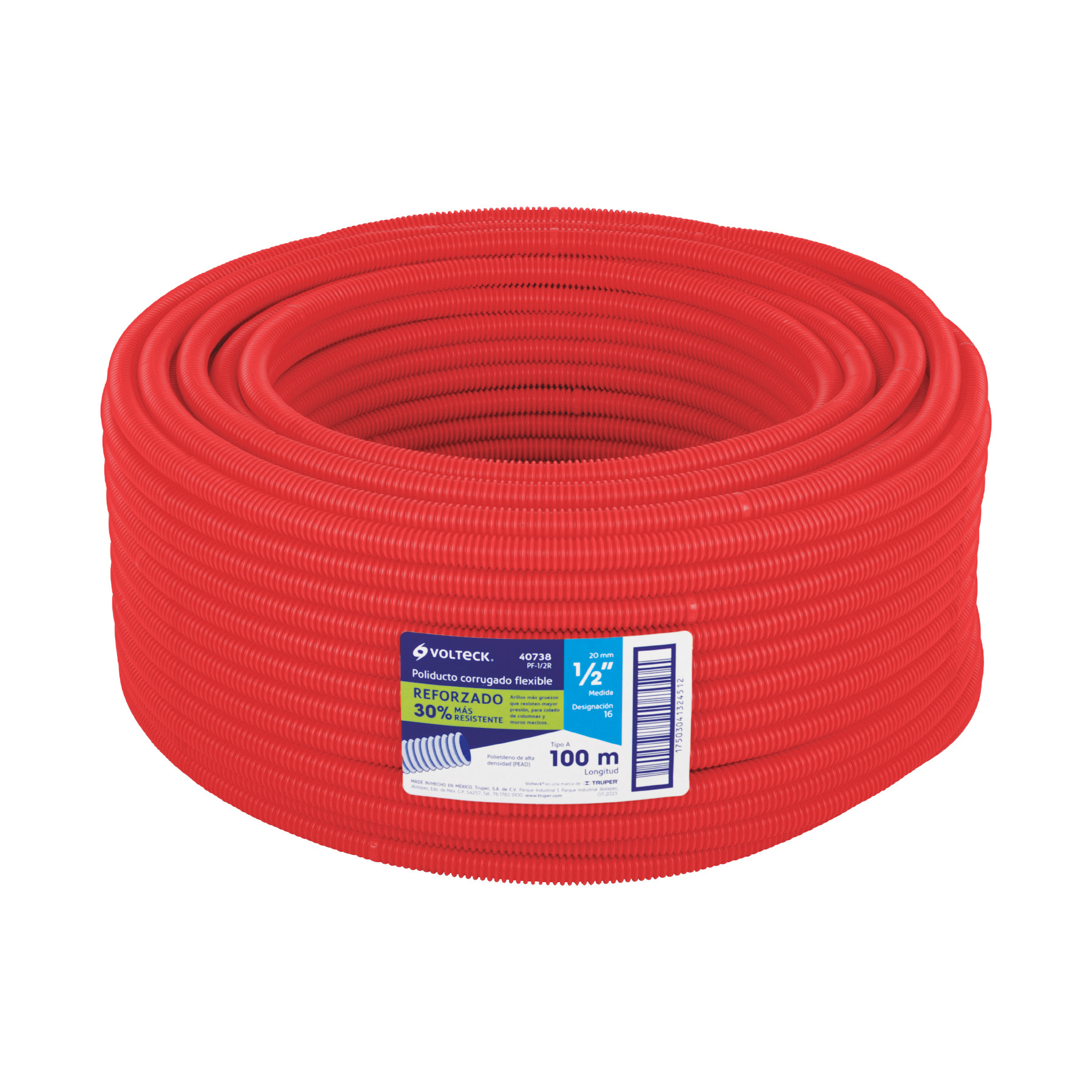 "M. POLIDUCTO 1/2"" CORR FLEX REF S/G 100M"