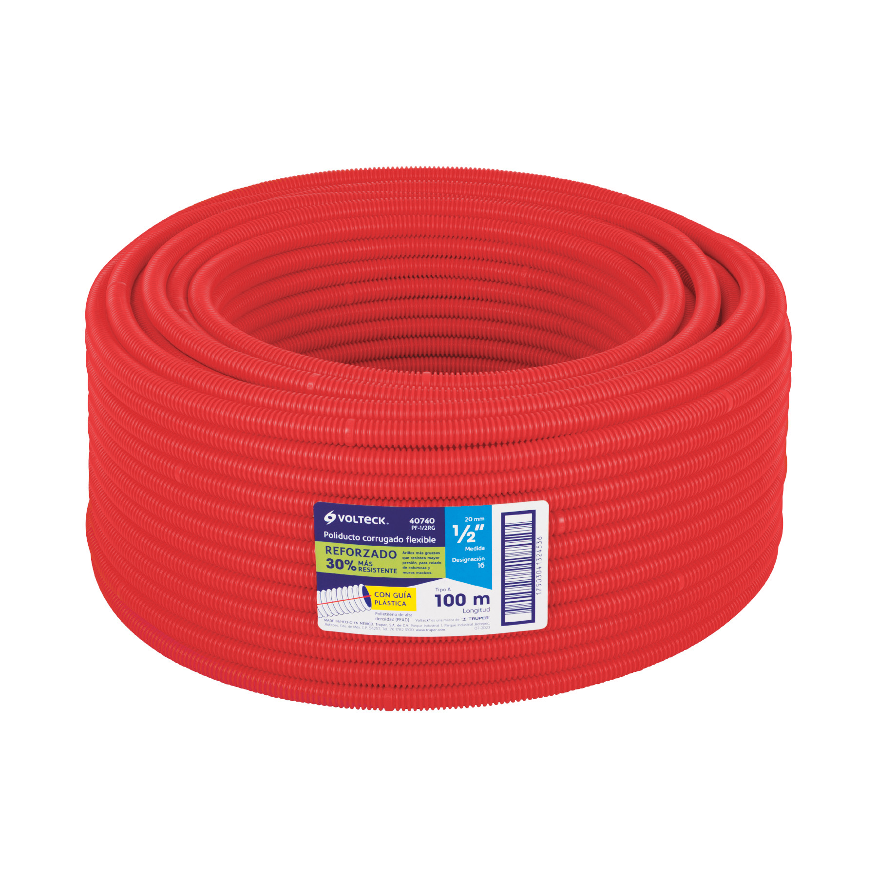 "M. POLIDUCTO 1/2"" CORR FLEX REF C/G 100M"