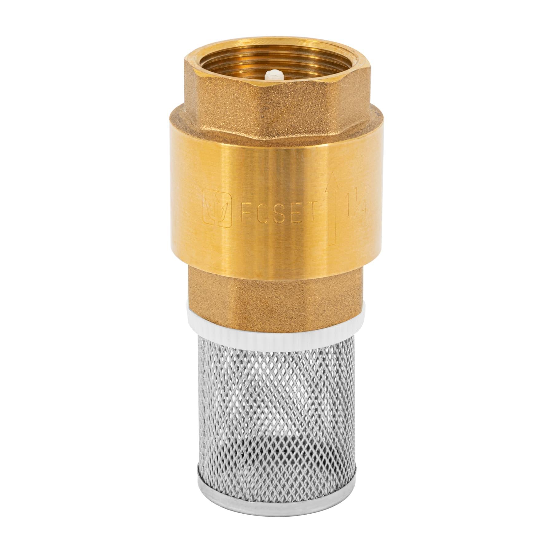 PICHANCHA CON REJILLA ACERO INOXIDABLE 1-1/4', FOSET