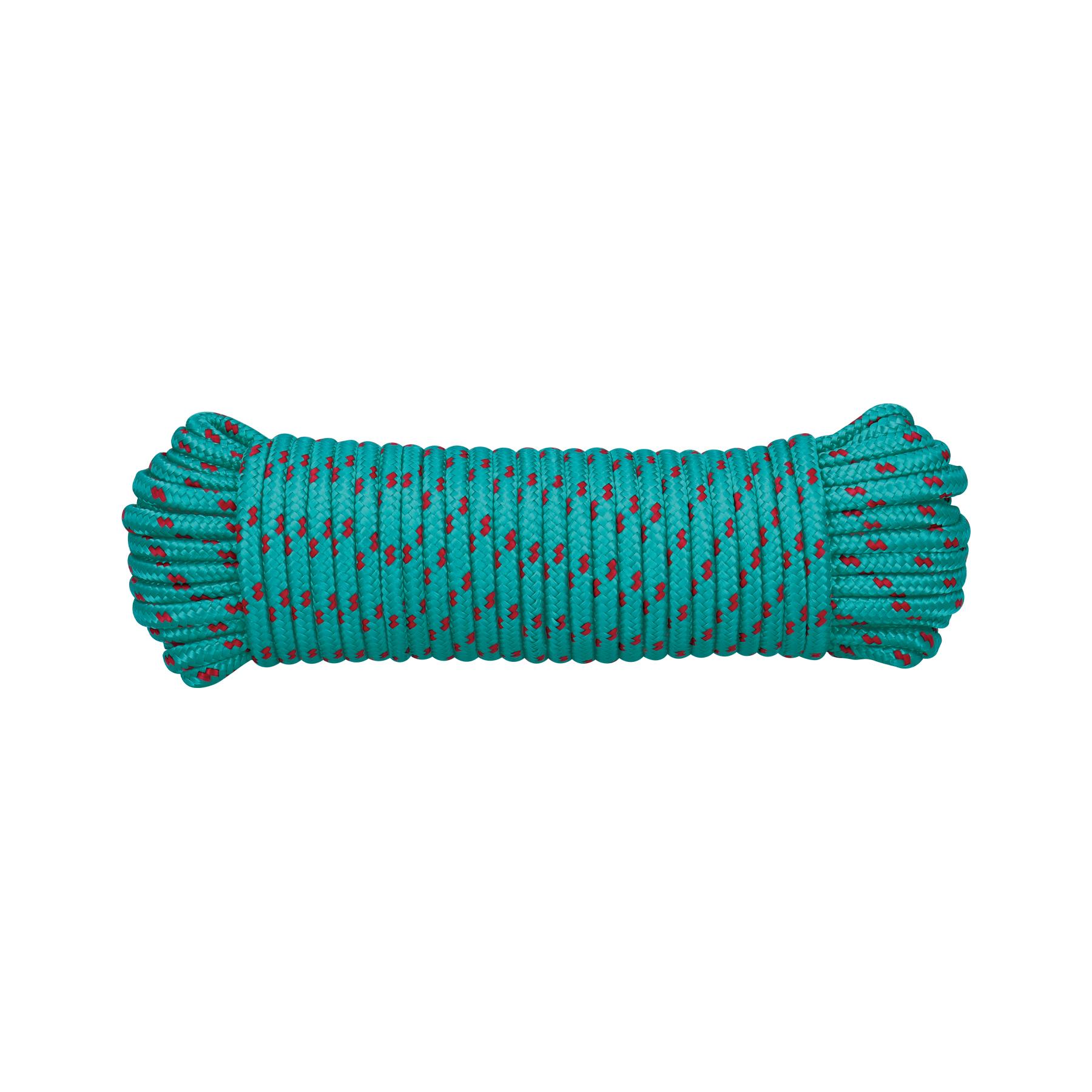 PIOLA DE POLIPROPILENO TRENZADA, MULTICOLOR, 8MM X 30M