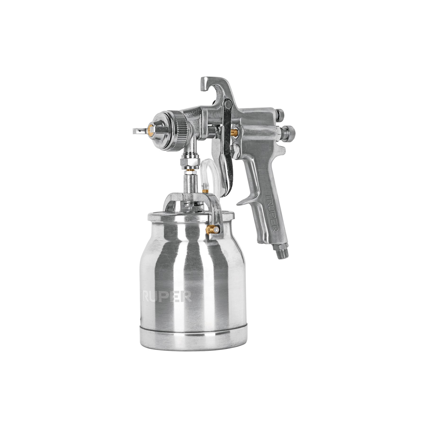 PISTOLA P/PINTAR SUCCIÓN HVHP VASO ALUM, 1.8MM, 2 VÁL TRUPER