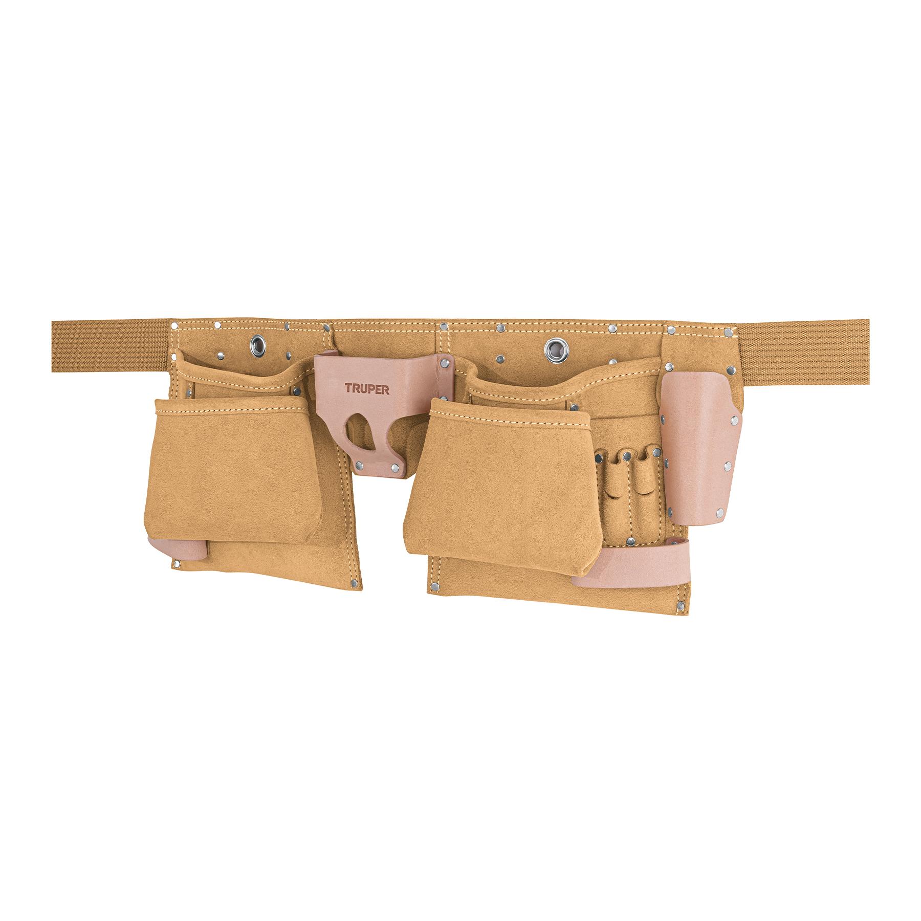 PORTA HERRAMIENTAS DE CARNAZA CON 13 COMPARTIMENTOS, TRUPER