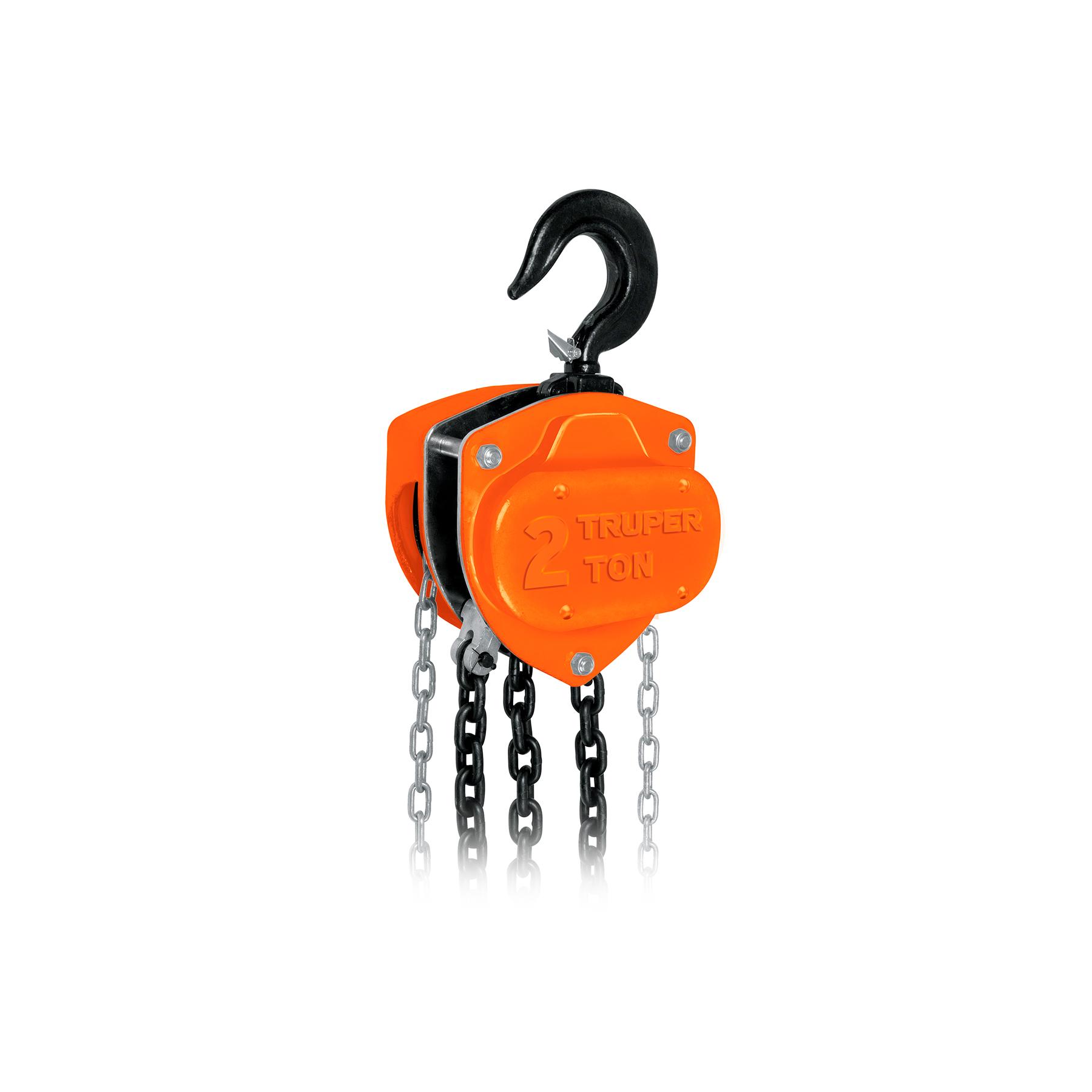 POLIPASTO DE CADENA DE 2 TON, TRUPER