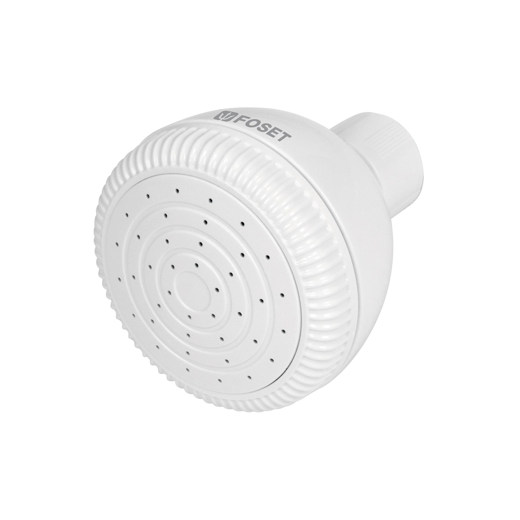 REGADERA REDONDA DE ABS 2-1/2' SIN BRAZO, FOSET BASIC