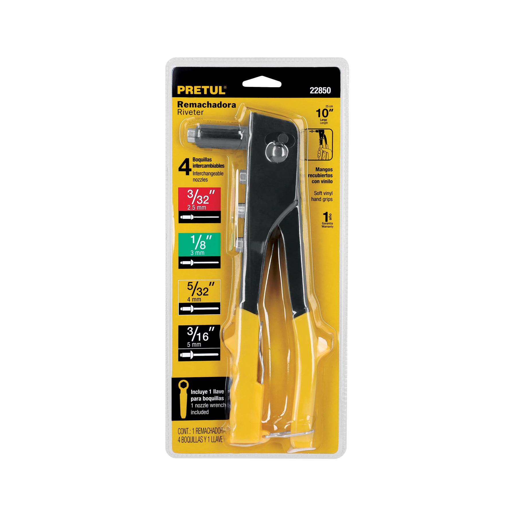 REMACHADORA 10', PRETUL