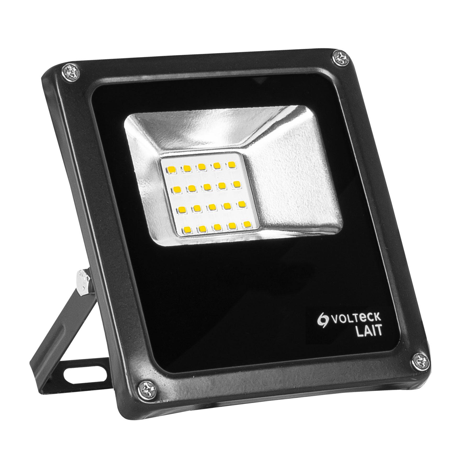 REFLECTOR DELGADO DE LED 10 W LUZ CÁLIDA, VOLTECK