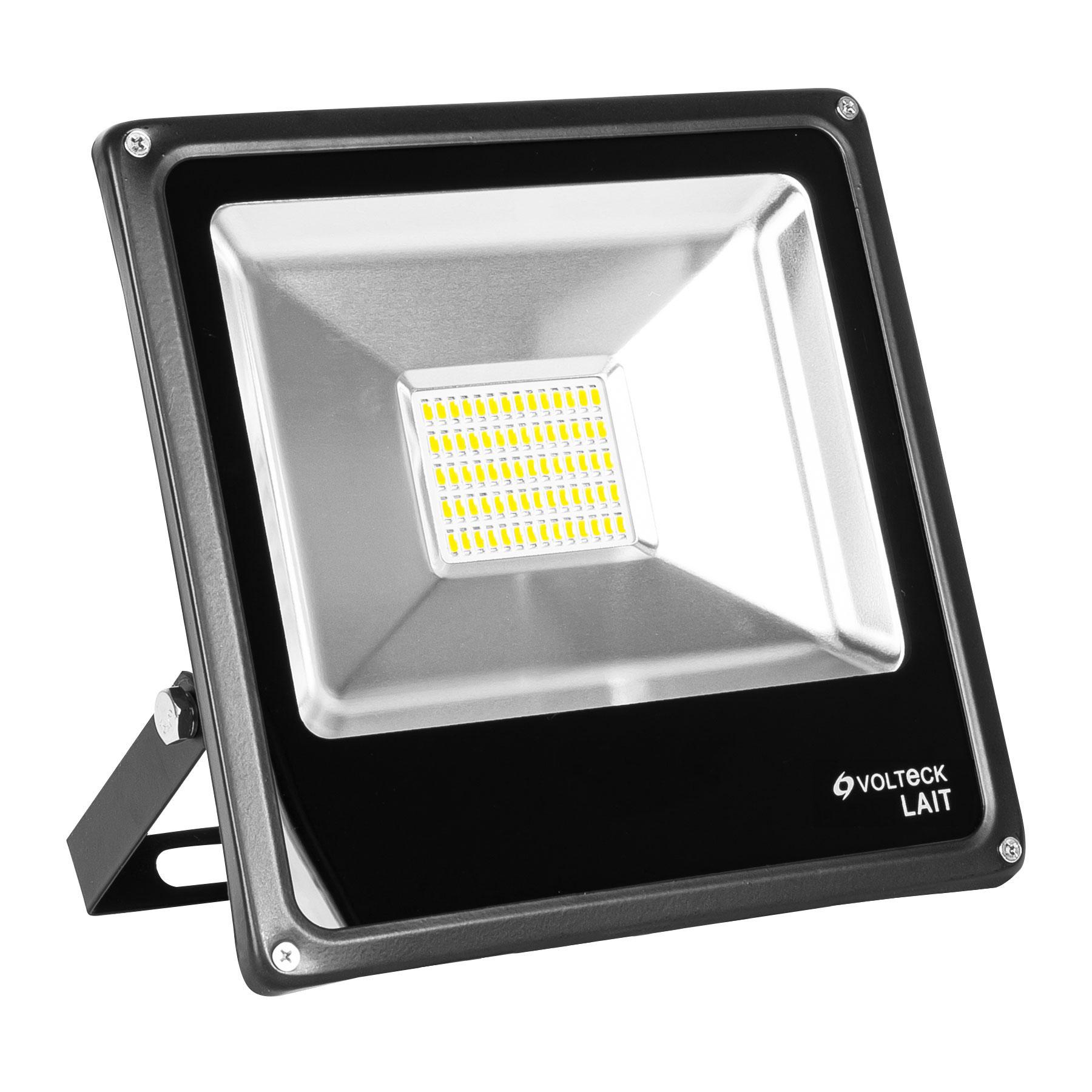 REFLECTOR DELGADO DE LED 30 W LUZ CÁLIDA, VOLTECK