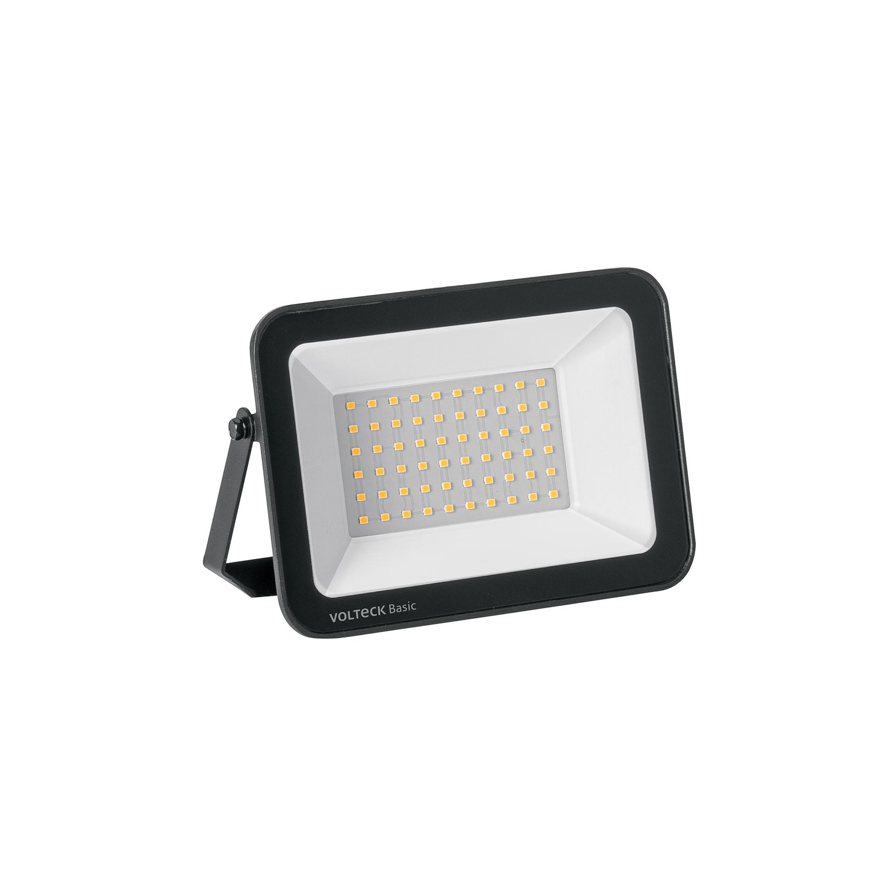 REFLECTOR ULTRA DELGADO LED 50 W LUZ CÁLIDA, VOLTECK BASIC