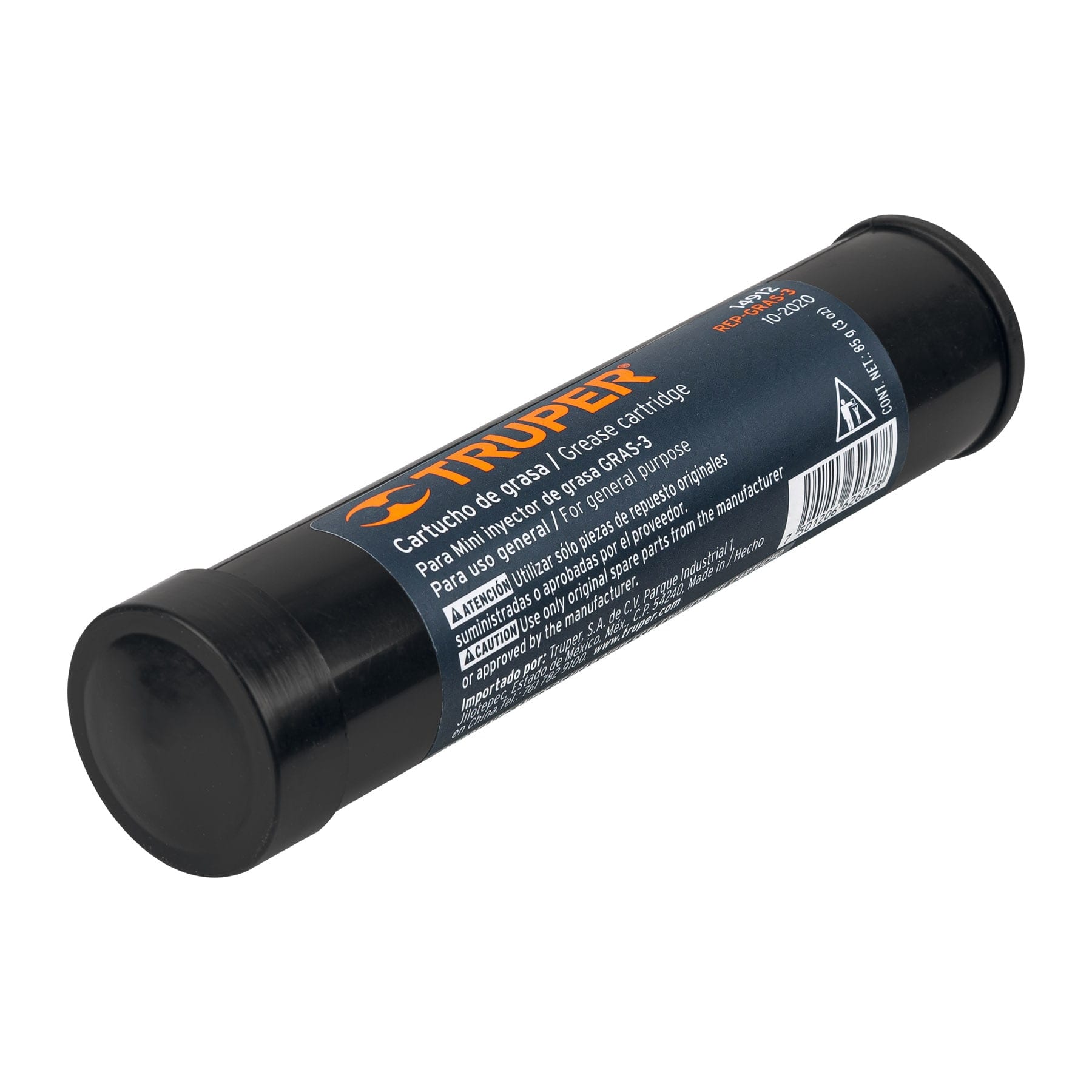 CARTUCHO DE REPUESTO PARA INYECTOR DE GRASA GRAS-3, TRUPER