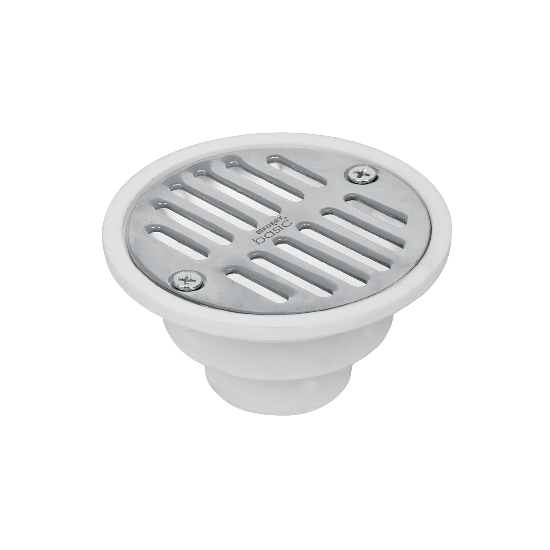 RESUMIDERO POLIPROPILENO, REDONDO, MODELO 'A', 3-3/4', BASIC