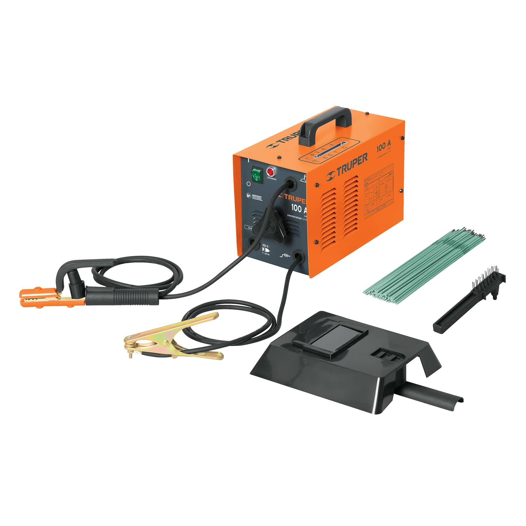 SOLDADORA ARCO ELÉCTRICO, CORRIENTE ALTERNA 90 A, TRUPER