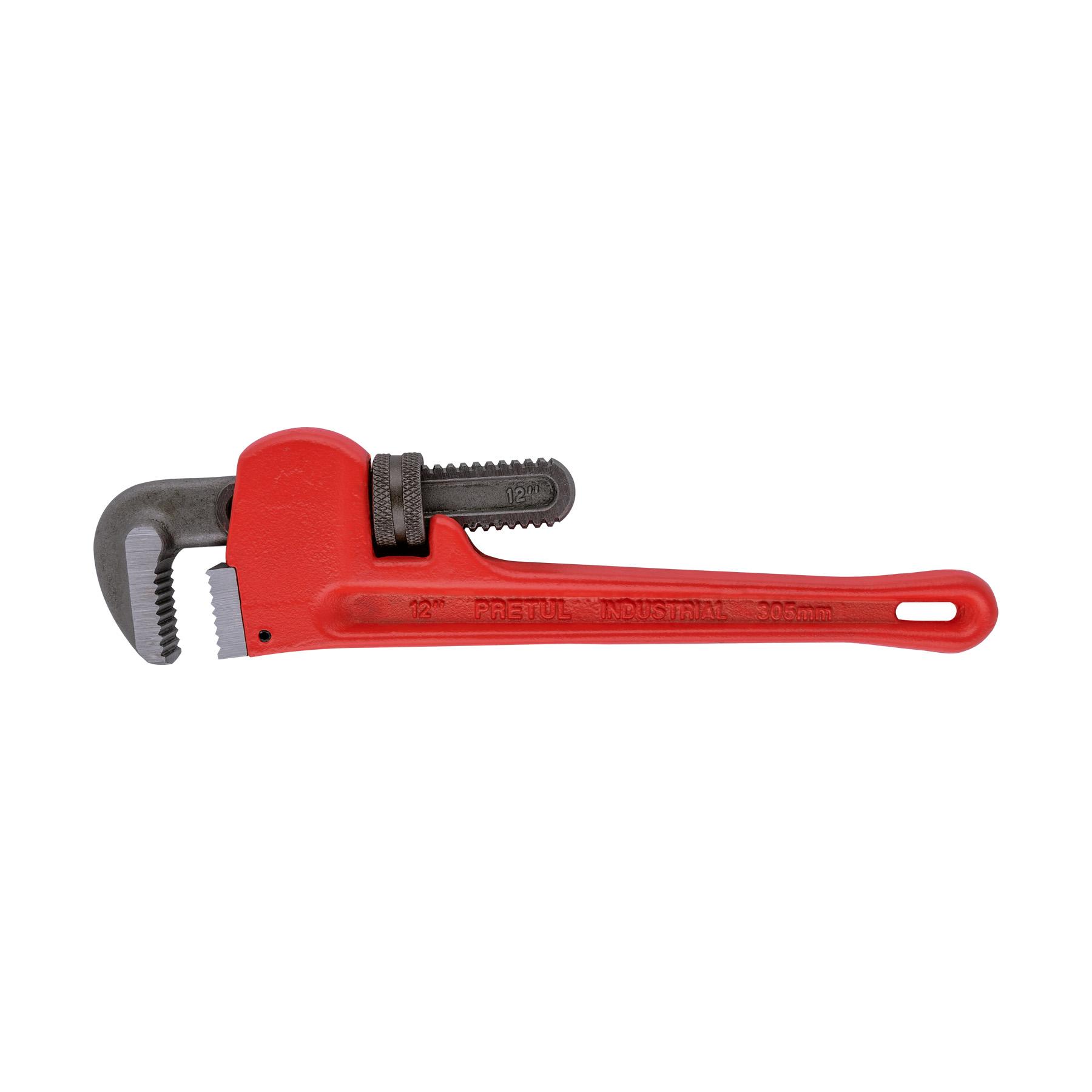 LLAVE STILSON 12' CUERPO DE HIERRO MALEABLE, PRETUL