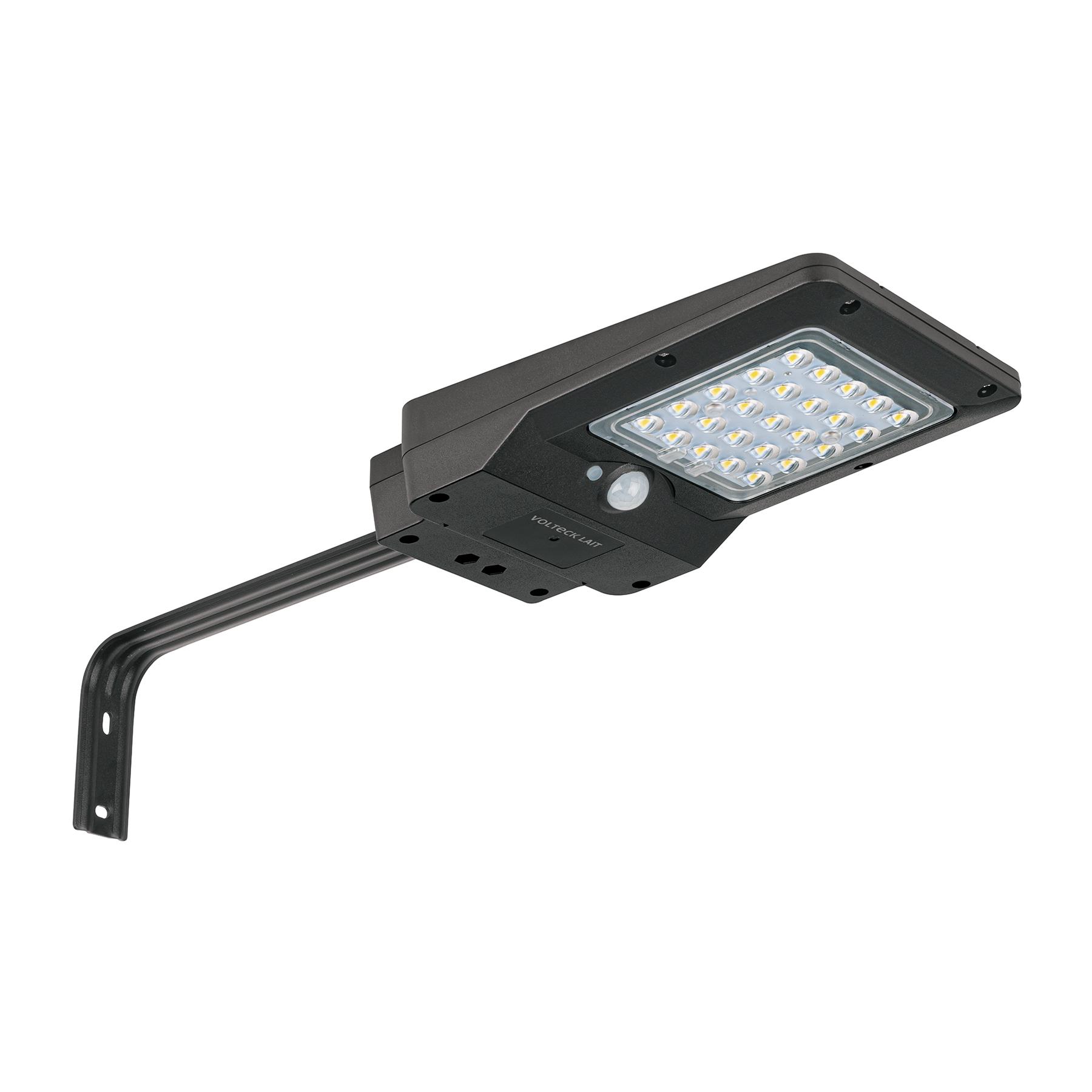 LUMINARIO LED DE PLÁSTICO CON PANEL SOLAR, 4 W