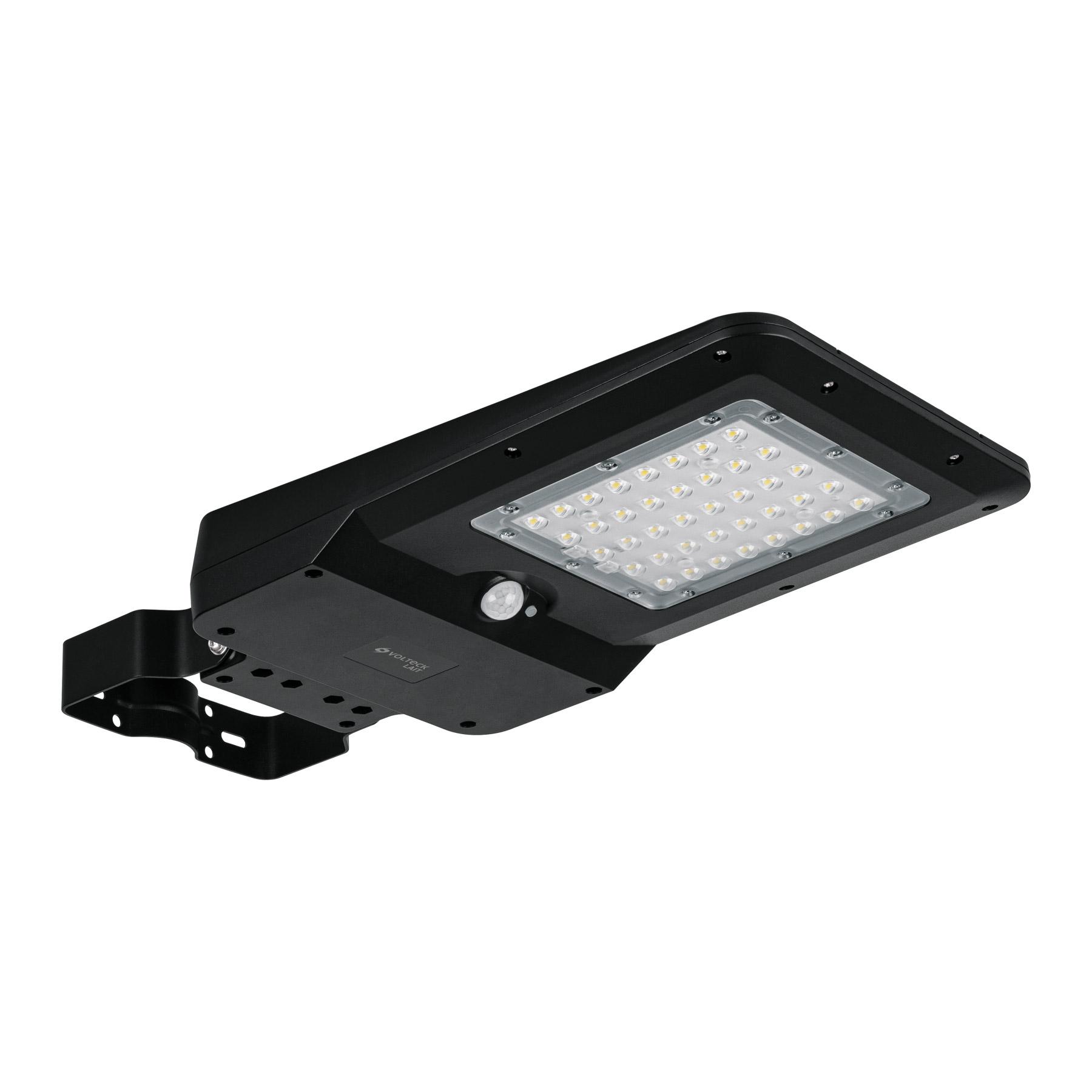 LUMINARIO LED DE PLÁSTICO CON PANEL SOLAR, 15 W