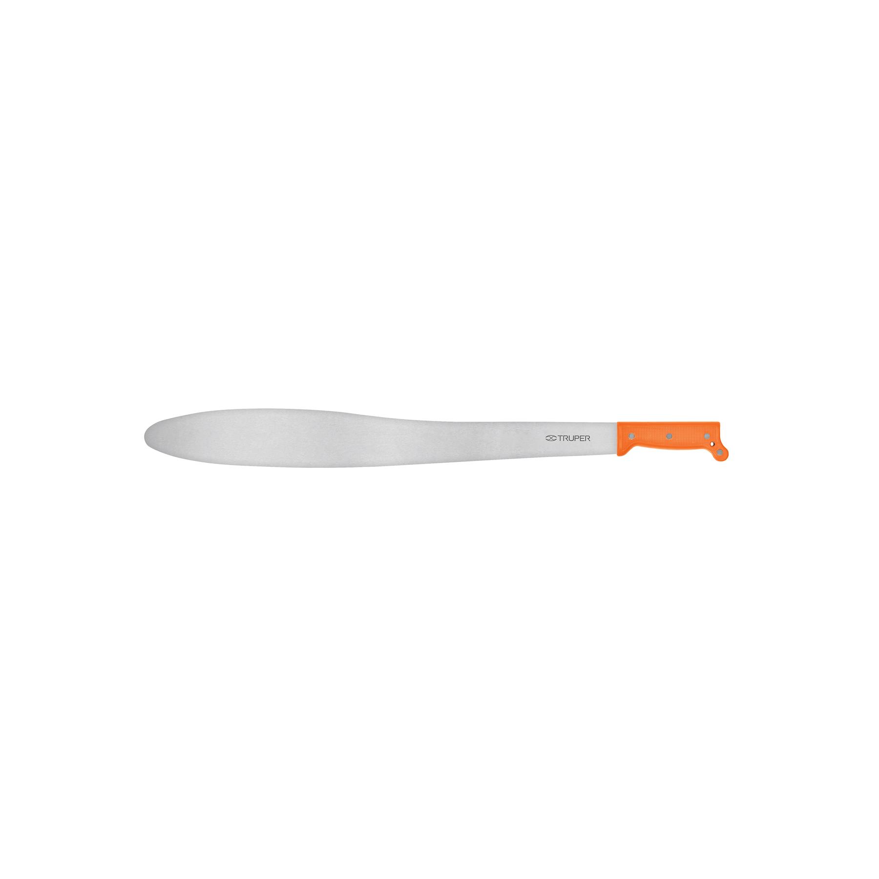 MACHETE CAGUAYANO 24' CACHA NARANJA REMACHADA, TRUPER