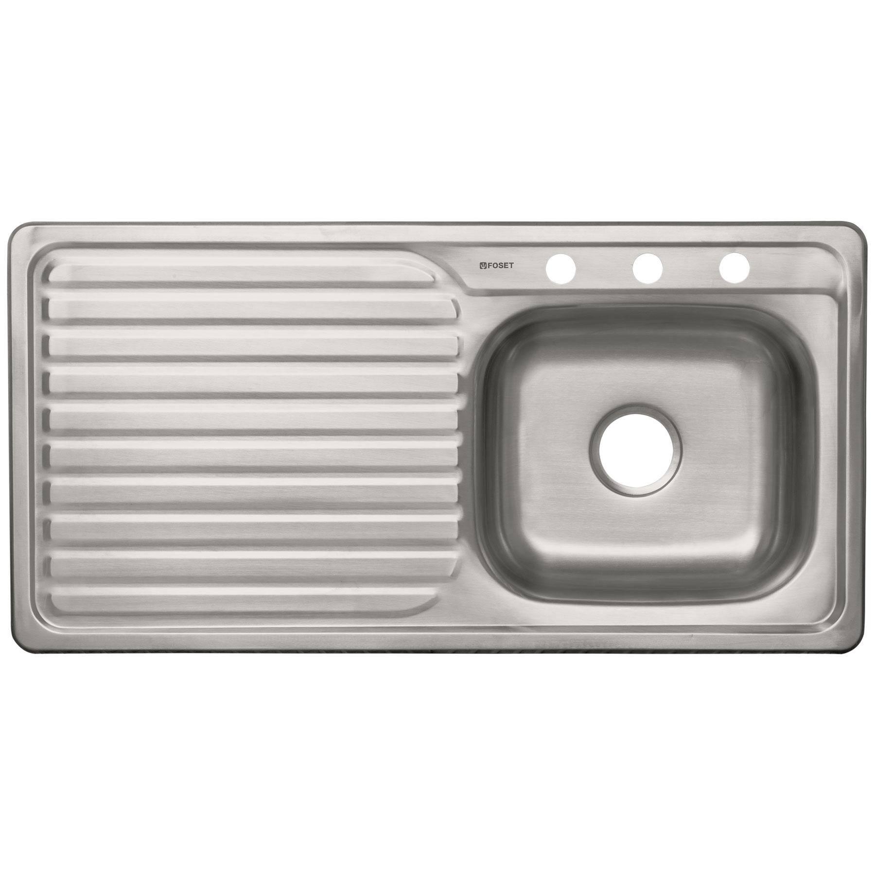 TARJA DE EMPOTRAR TINA DERECHA 100 X 51 CM, FOSET