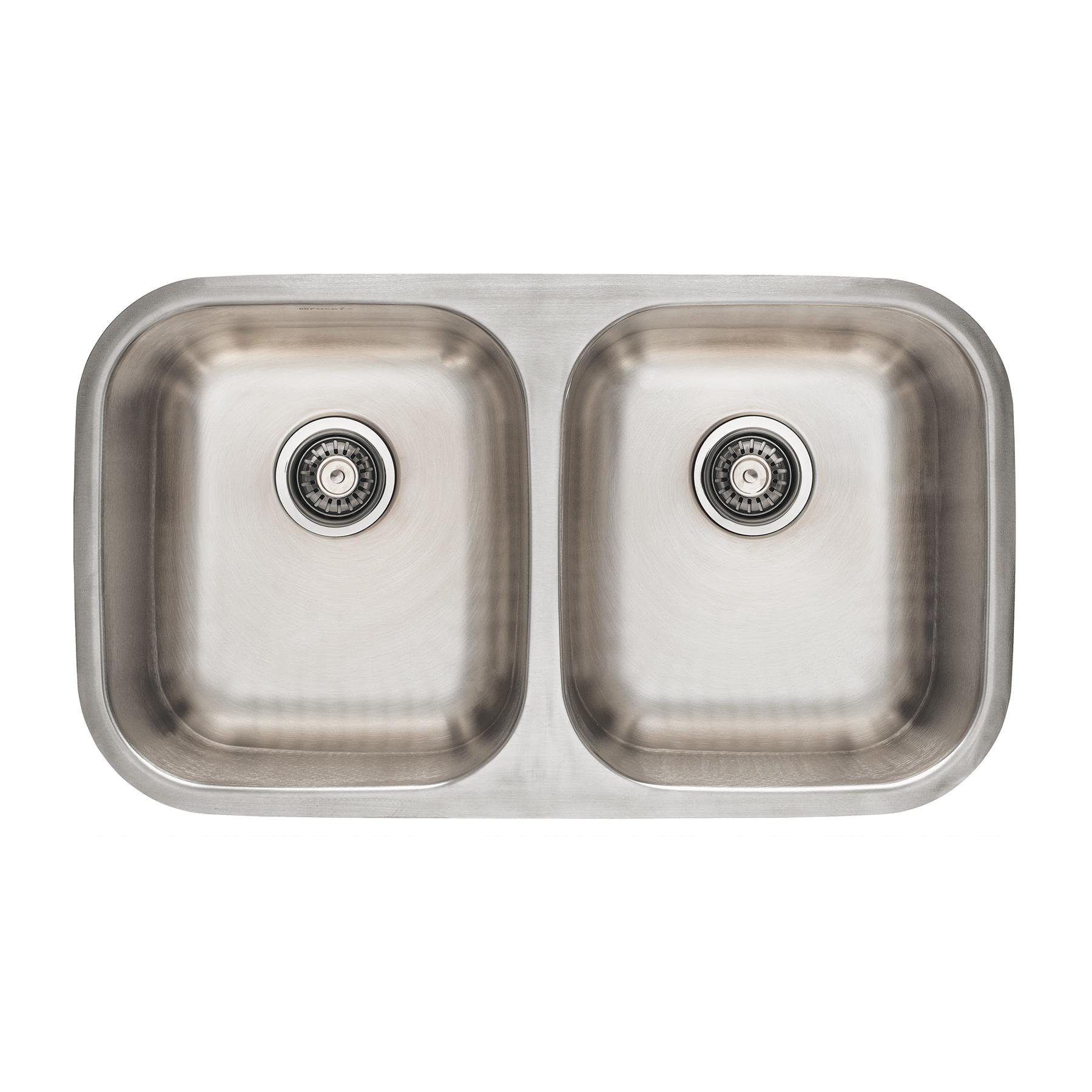 TARJA DE LUJO DE DOBLE TINA DE SUBMONTAR 82 X 47 CM, FOSET