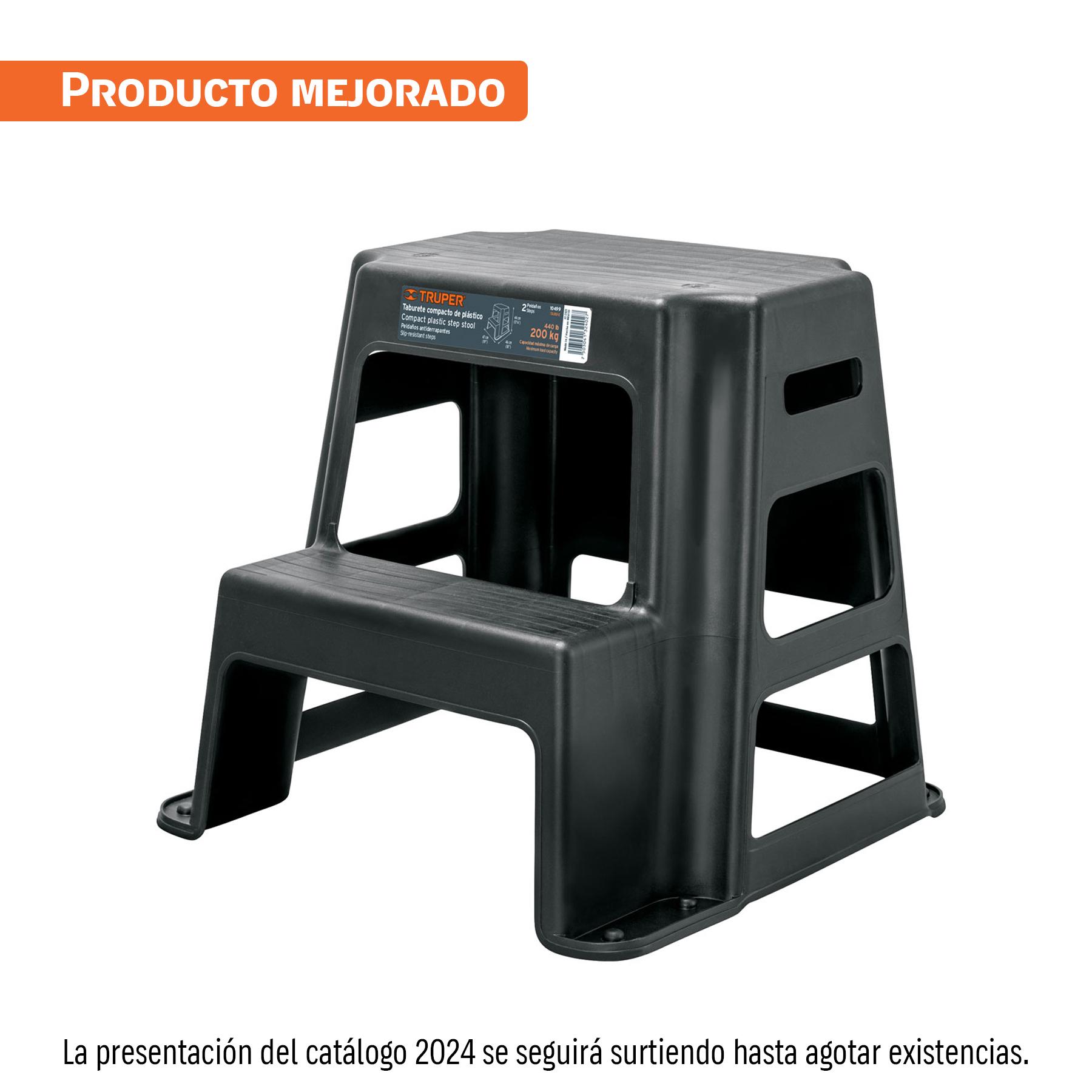 TABURETE DE 2 PELDAÑOS, TRUPER