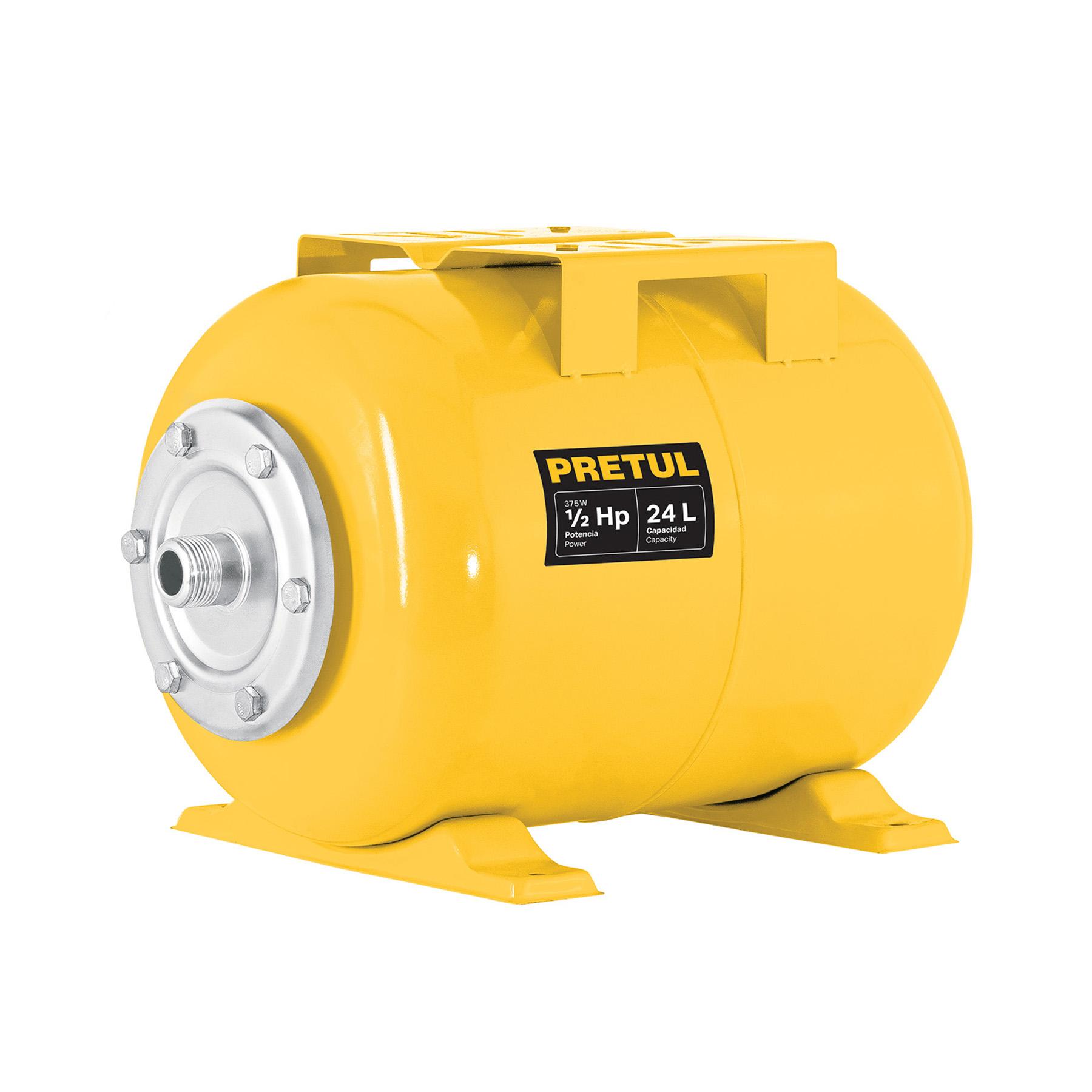 TANQUE PARA BOMBAS HIDRONEUMÁTICAS HIDR-1/2X24P, PRETUL