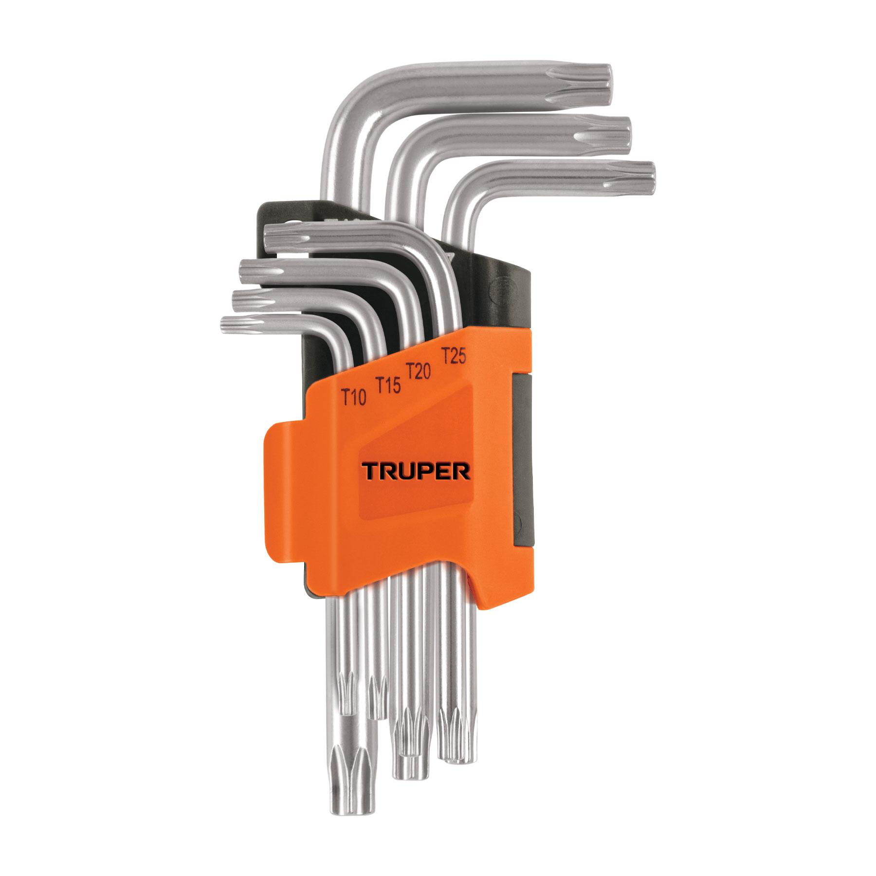JUEGO DE 7 LLAVES TORX CON ORGANIZADOR, TRUPER