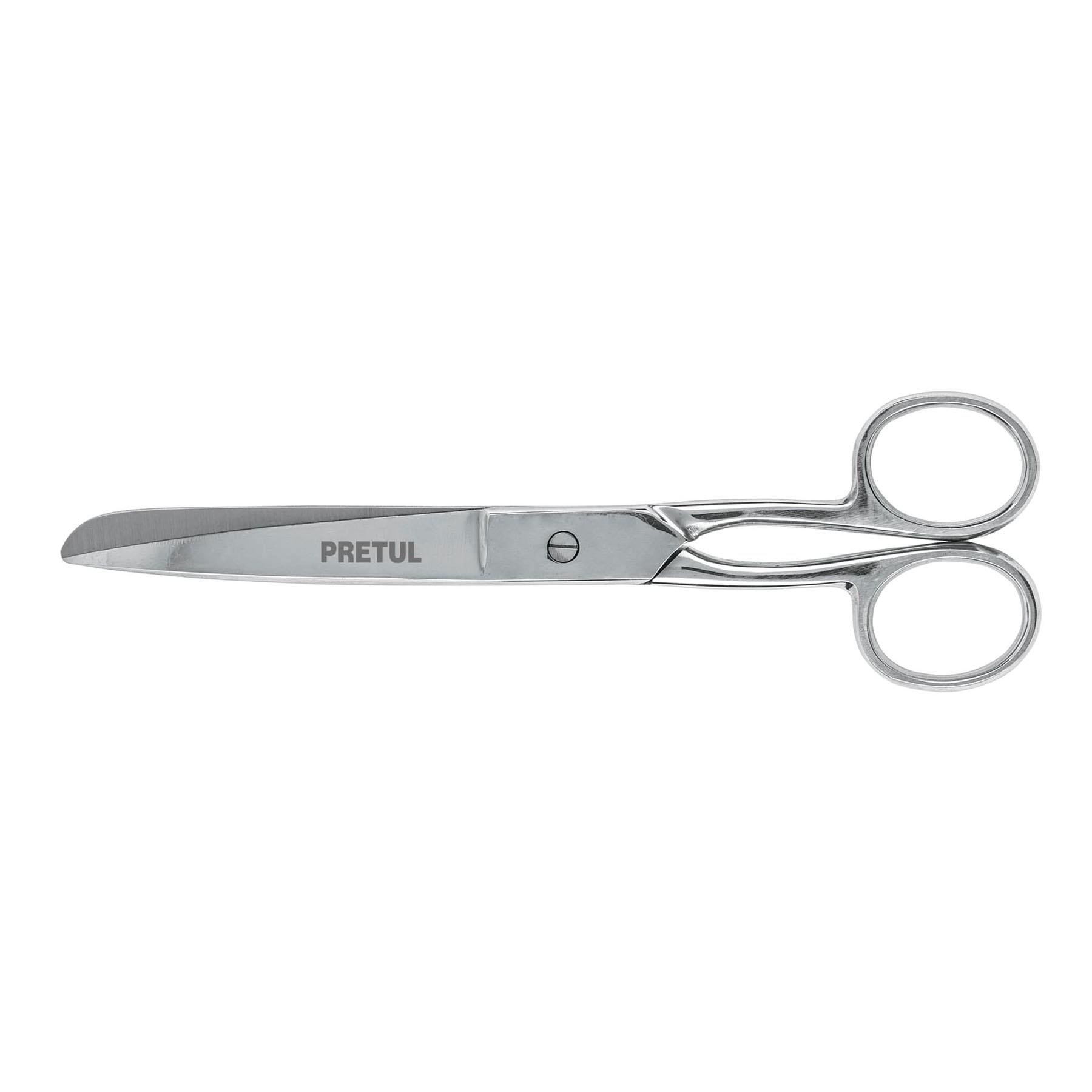 TIJERA 7' DE ACERO INOXIDABLE PARA COSTURA, PRETUL
