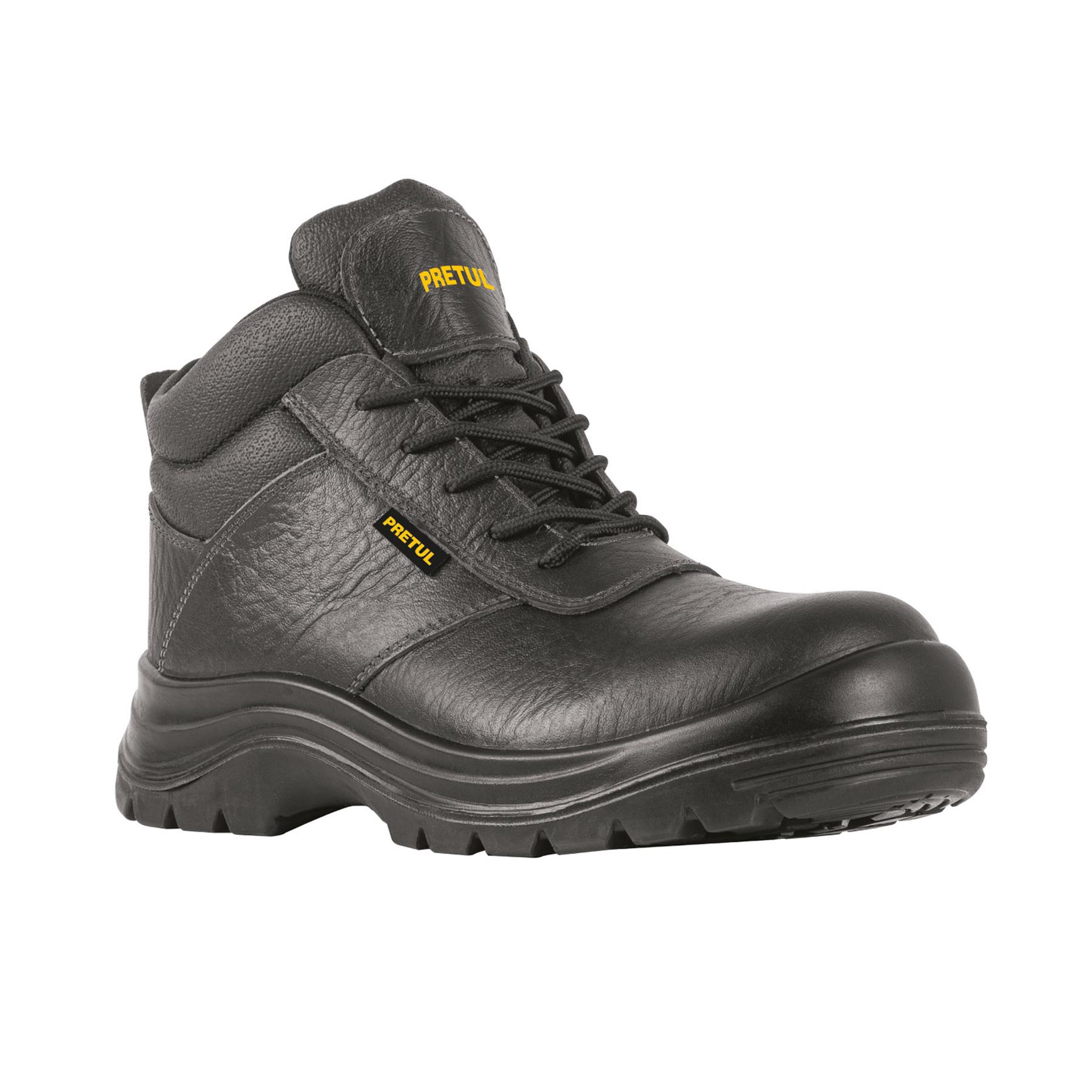 ZAPATO INDUSTRIAL NEGRO #29 CON CASQUILLO DE ACERO, PRETUL