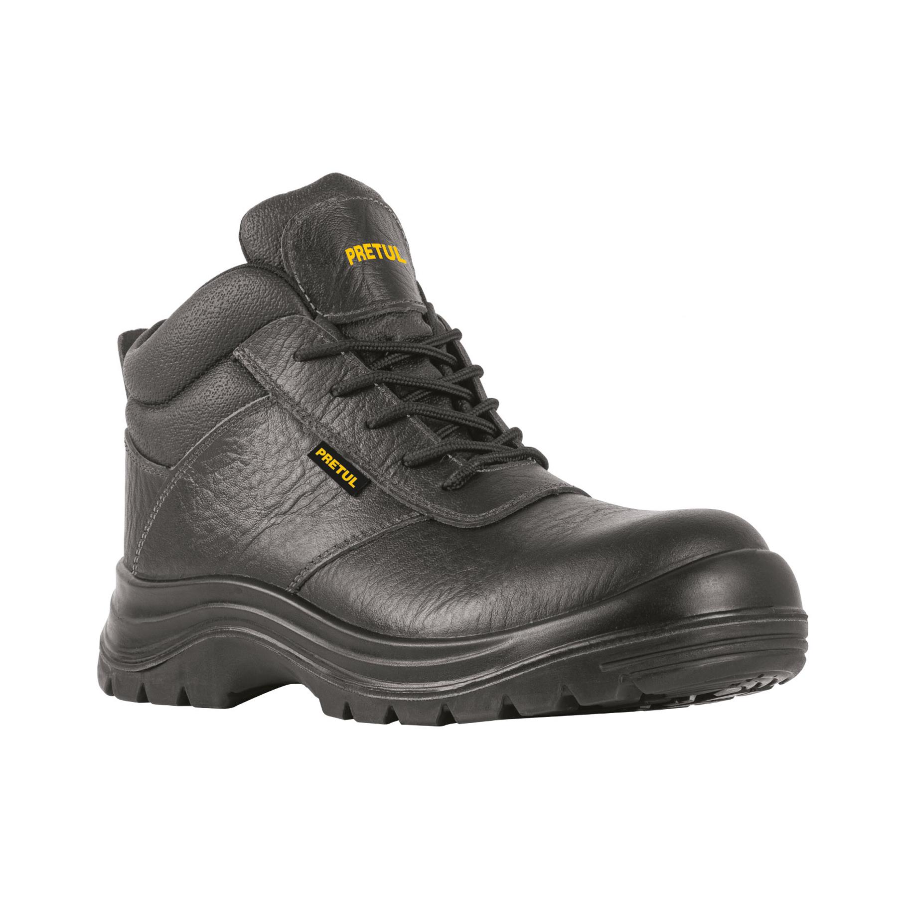 ZAPATO INDUSTRIAL NEGRO #30 CON CASQUILLO DE ACERO, PRETUL